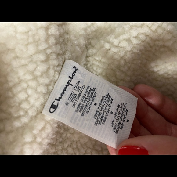 Supreme X Champion sherpa lined hooded jacket - Picture 4 of 4